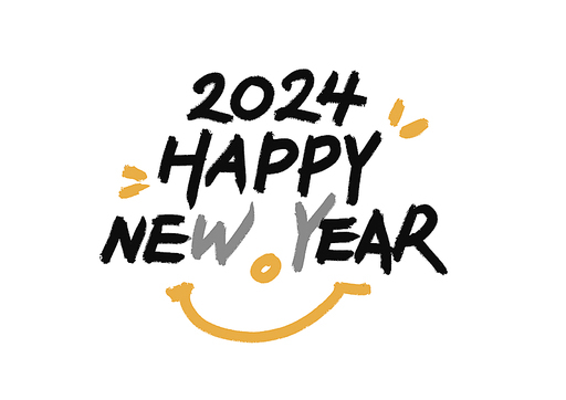 2024 HAPPY NEW YEAR Smile