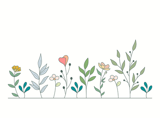 Vector of Illustration of wild flowers about flowers, icon, illustration, floral, and nature. Beautiful flower style color