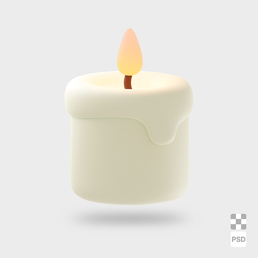 양초 3D 아이콘 | candle 3D ICON