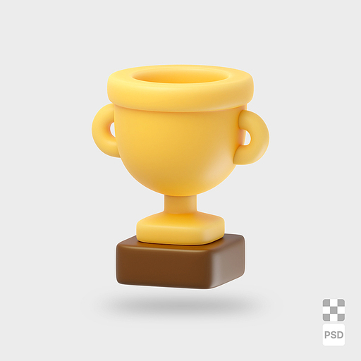 트로피 3D 아이콘 | Trophy 3D ICON