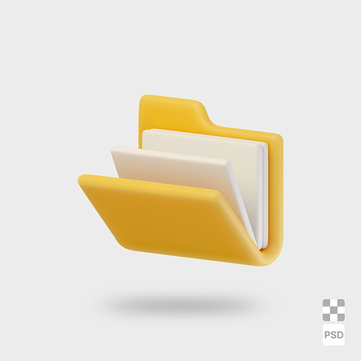 폴더 3D 아이콘 | Folder 3D ICON