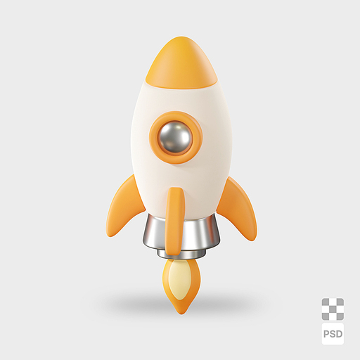 로켓 3D 이미지 | Rocket 3D IMAGE