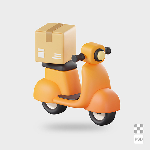 배달 3D 이미지 | Delivery 3D IMAGE