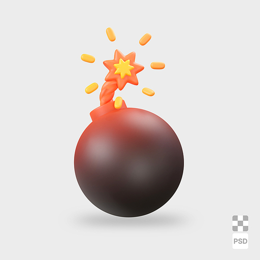 폭탄 3D 이미지 | Bomb 3D IMAGE