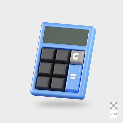 계산기 3D 이미지 | Calculator 3D IMAGE