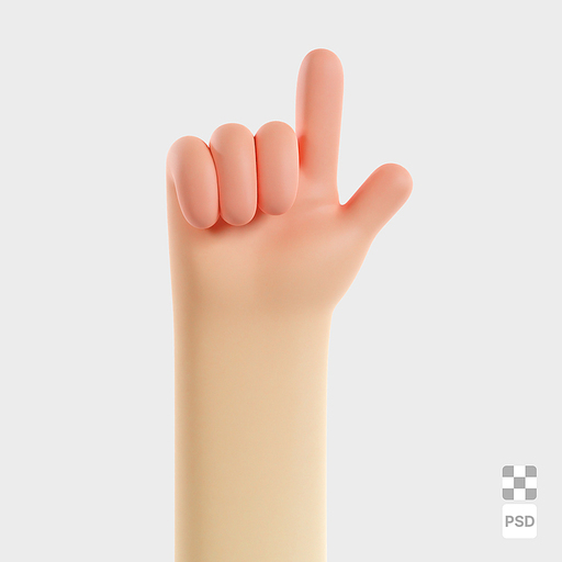 검지 3D 이미지 | INDEX FINGER 3D IMAGE