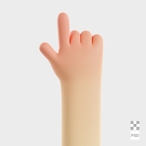 검지 3D 이미지 | INDEX FINGER 3D IMAGE