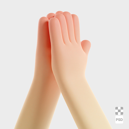 기도하는 손 3D 이미지 | Praying HAND 3D IMAGE