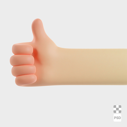 엄지척 손 3D 이미지 | thumbs Up 3D IMAGE