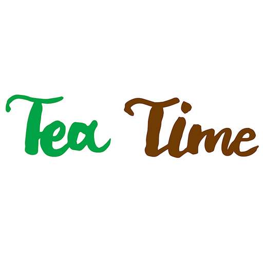TEA TIME 카페 커피 차 티 티다임 캘리그라피 손글씨  DESIGNELEMENT CALLIGRAPHY TYPOGRAPHY