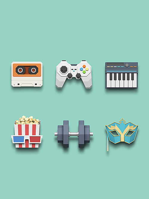 [FUS100] Lowpoly Icon012
