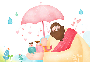[PAI111] 기독교일러스트018