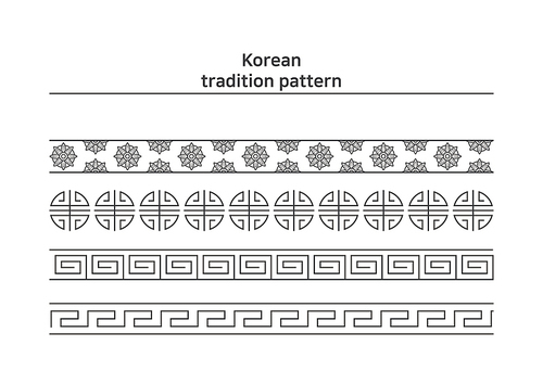전통 문양 도안