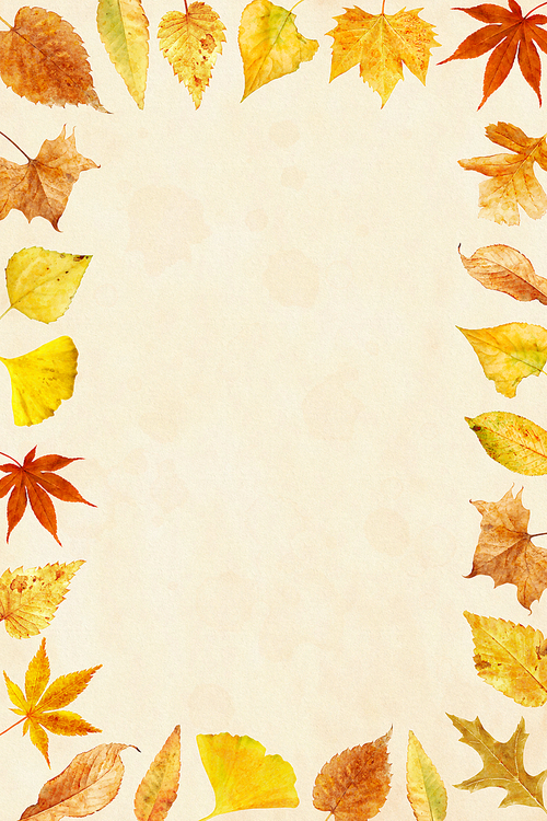 가을 소스 - 가을배경 포스터 수채화 일러스트