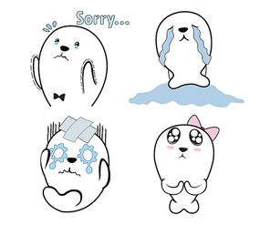 동물캐릭터-바다표범