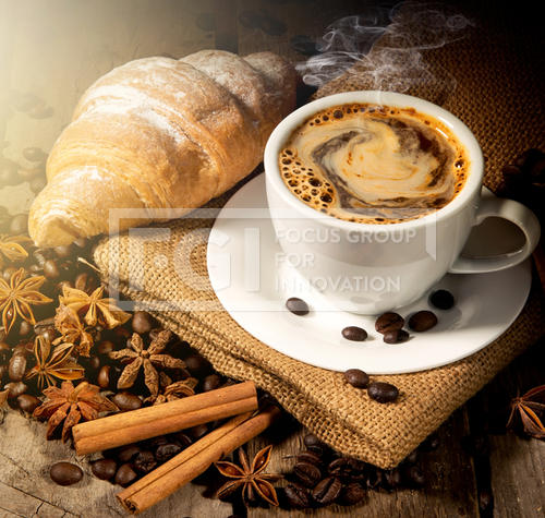 유토이미지 | 상세페이지 | 베이직샵 | 20052125 | Morning coffee and croissant