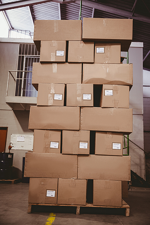 유토이미지 | Cardboard boxes in warehouse