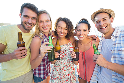 group of friends having fun