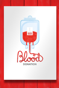 Blood donation against white card