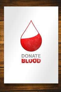 Blood donation against white card