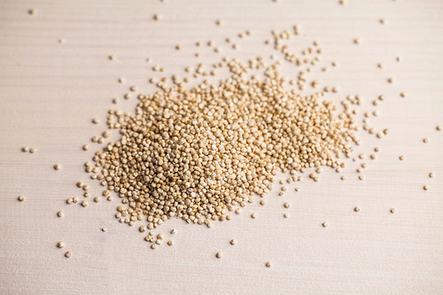 Scattered sesame seed