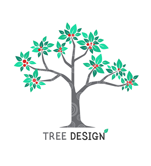 디자인 배경 나무2 (러블리하)