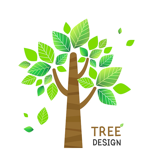 디자인 배경 나무3 (러블리하)