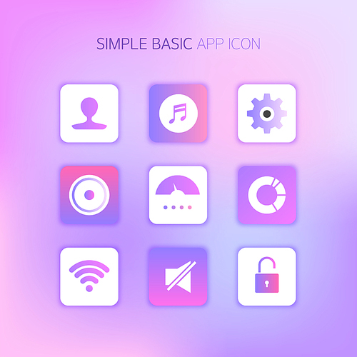 베이직 앱 아이콘2 (러블리하)
