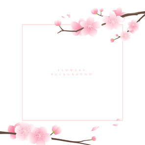 봄에 피는 꽃 프레임 02(sese)