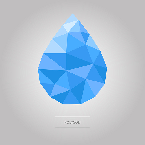Illustration_polygon_raindrop
