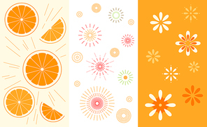 [일러스트]패턴일러스트-오렌지