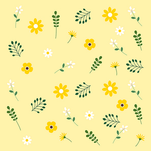 [일러스트] 꽃 패턴 08