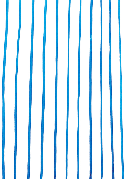 [일러스트] 파란색 수채화 패턴 - 줄무늬