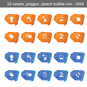 10_sample_polygon_speech_bubble_icon_20EA