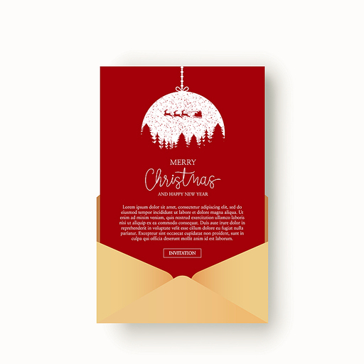 Christmas and New Year's Invitations