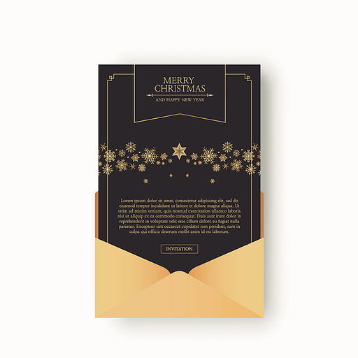 Christmas and New Year's Invitations