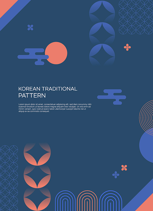 korean traditional pattern background