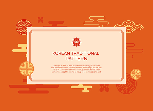 korean traditional pattern background