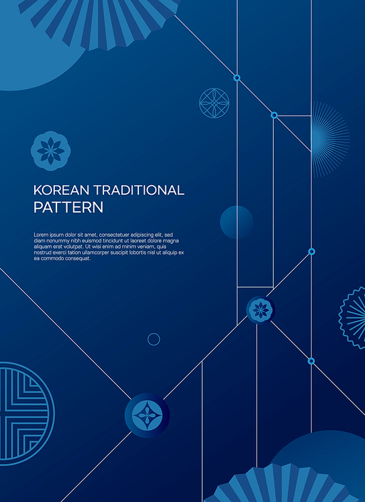 korean traditional pattern background