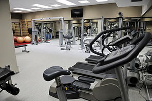 sport  center fitness gym indoor with equipment