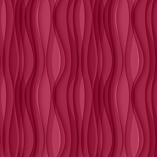 Vector pink seamless Wavy background texture.