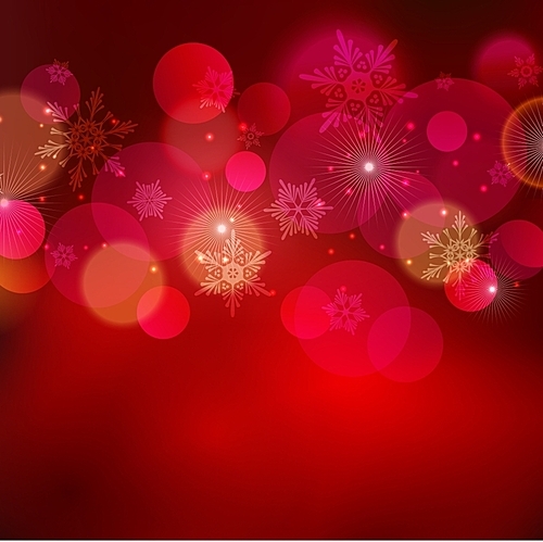 Vector  illustration Abstract Christmas red light background