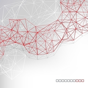 Abstract technology background in color. Vector illustration.. Abstract technology background in color