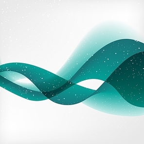 Abstract transparent wave background. Vector illustration Abstract colorful transparent wave. EPS 10