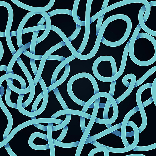 vector seamless pattern - with infinity line - abstract modern background