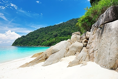 Beautiful beach at Perhentian islands|Malaysia