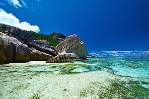Beautiful beach at Seychelles|La Digue|Anse Source d’Argent