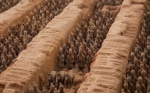Famouse china Terracotta warriors photo