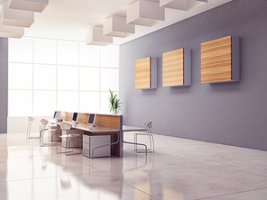 the modern office interior design