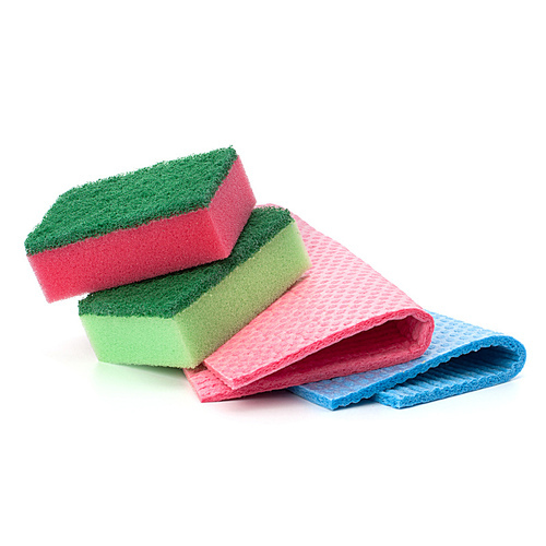 유토이미지 sponges group isolated on the white background